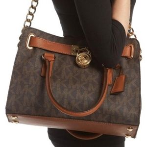 Michael Kors Hamilton monogram bag